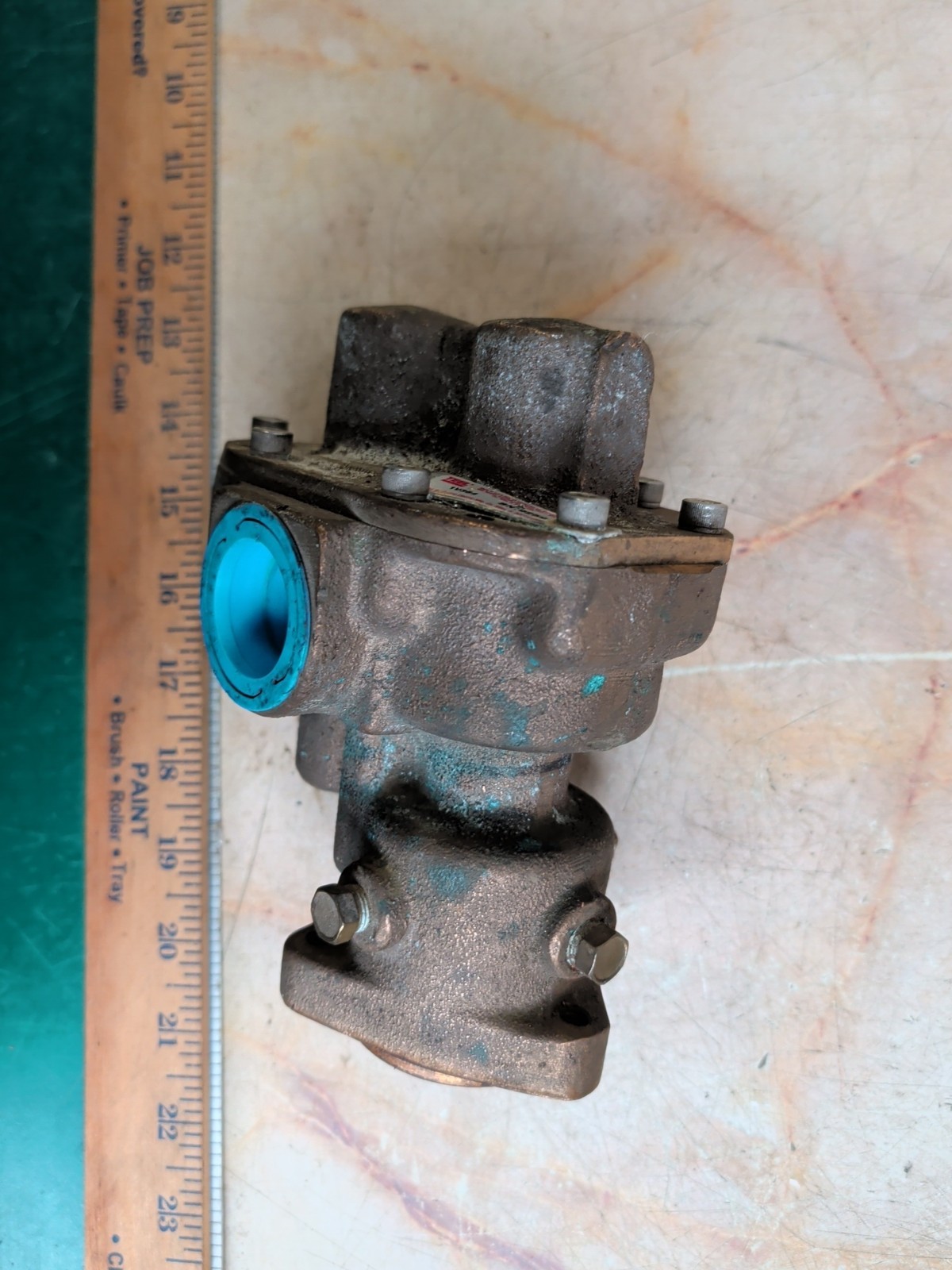 DAYTON TEEL 1V364 BRONZE & CAST IRON CLOSE COUPLED GEAR PUMP - NEW (OLD STOCK)