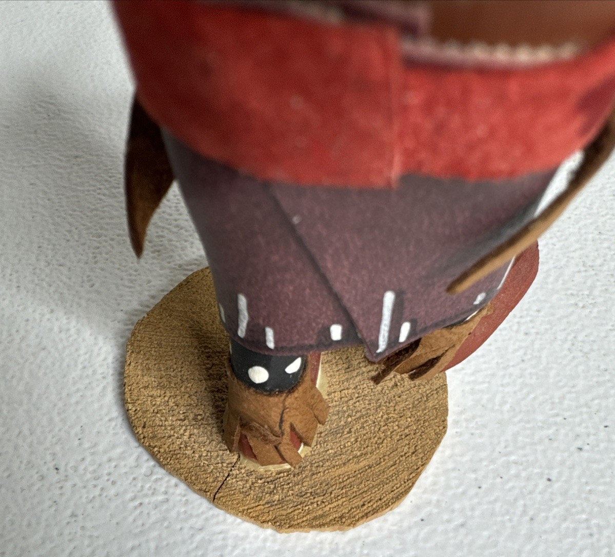 Vintage Navajo KATSINA Native American Indian Kachina Doll SNAKE RACER 4.5"H