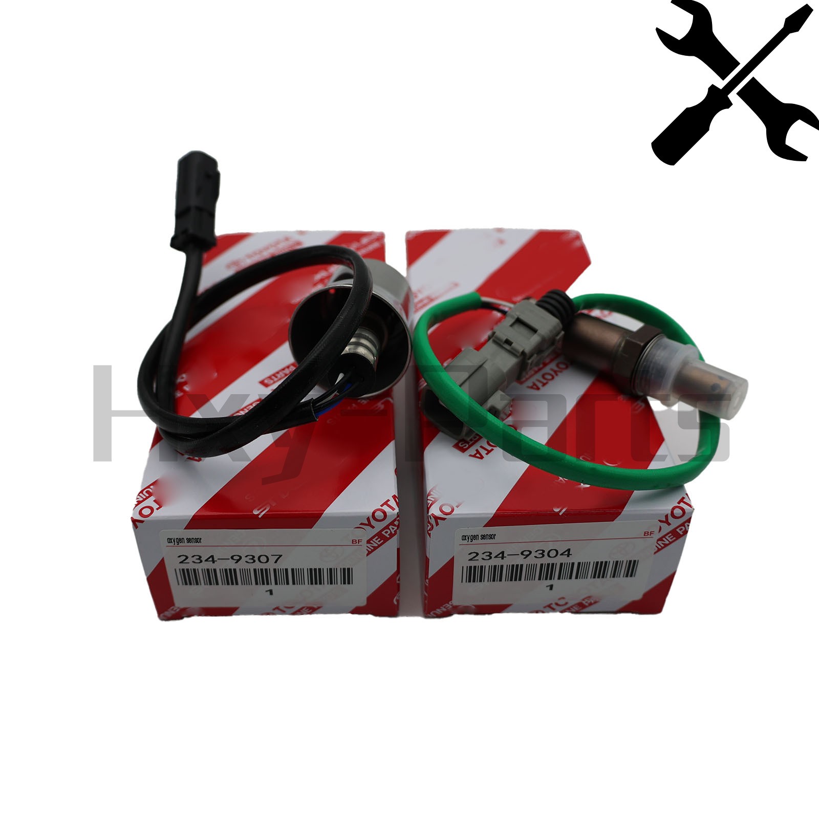 OEM 2X Front+Rear O2 Sensor For Toyota Camry Avalon 2.5L 89467-06250 89467-33210