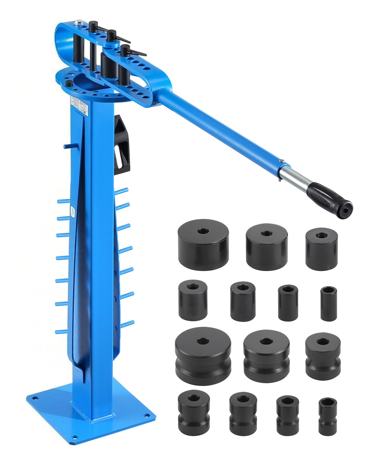 Uimoso Manual Pipe Bender Max 200° Pipe Tube Bending Tool with 14 Bending Dies