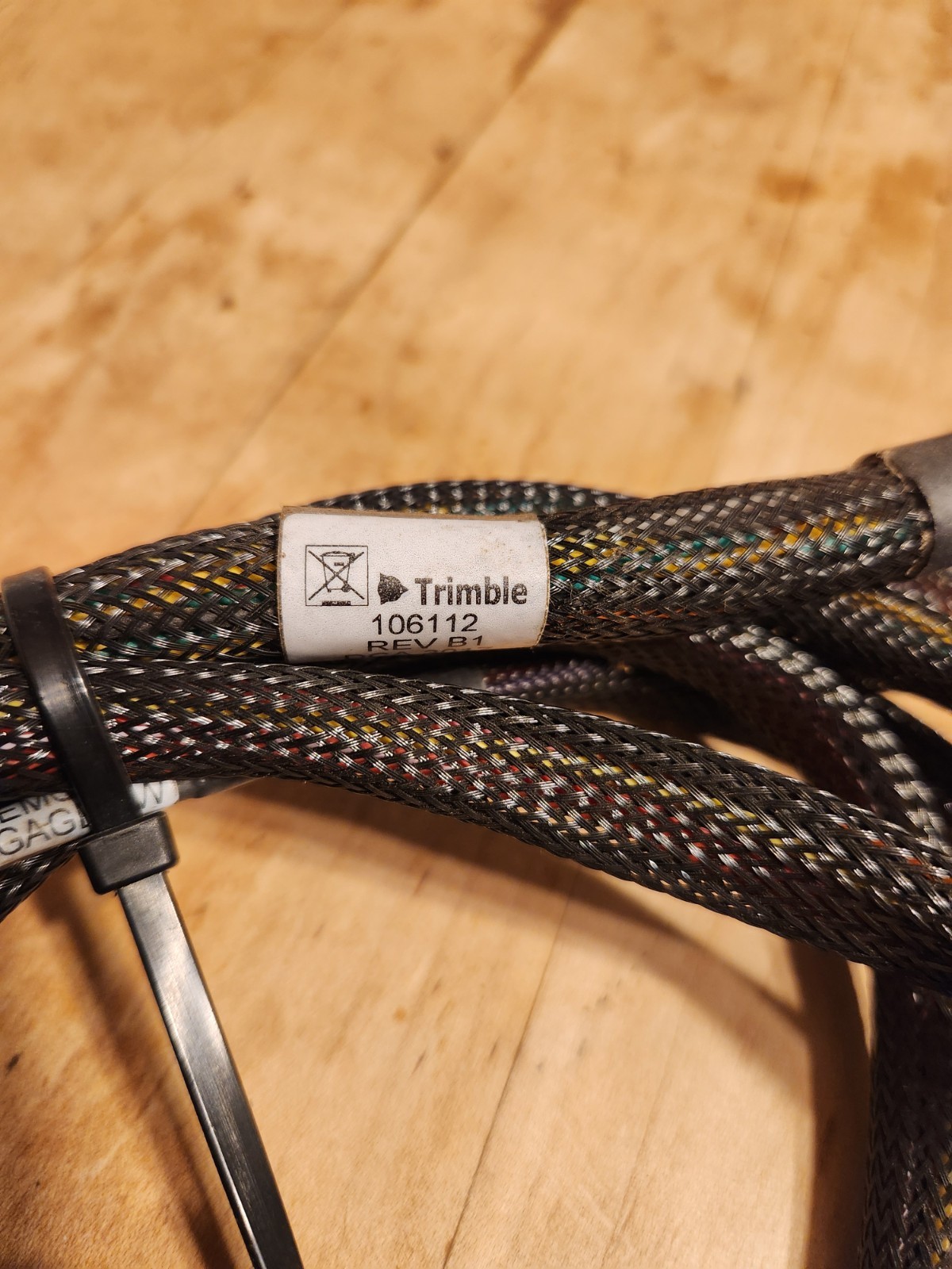 TRIMBLE PN: 106112 Cable Assy, Integrated Kubota M7