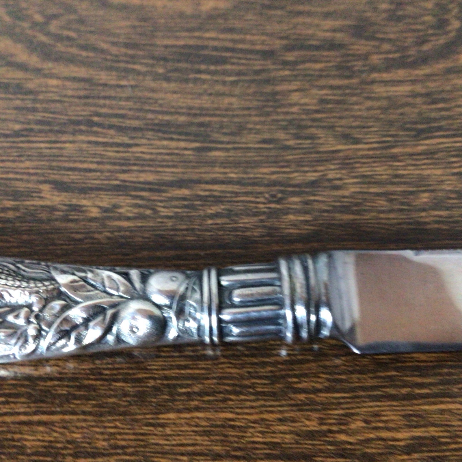 Florida Alligator In God We Trust Sterling Silver Grapefruit Cheese Knife