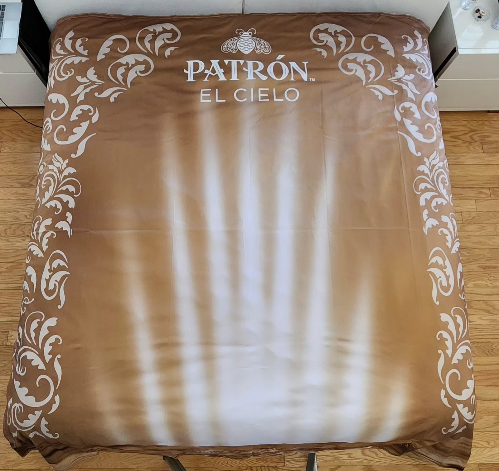 Patron El Cielo Tequila Promotional Backdrop Fabric Display Luxury Backing