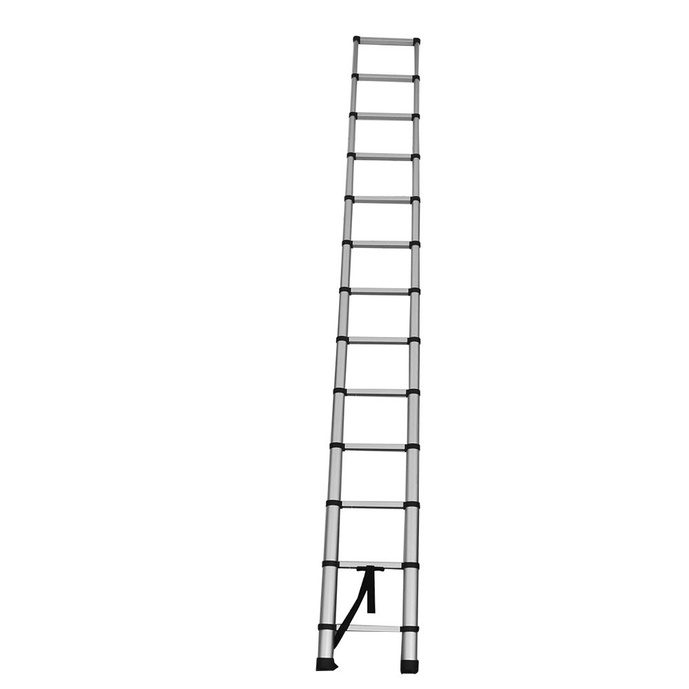 14.5FT Aluminum Extension Telescoping Heavy Duty Lightweight Step Ladder 330lbs