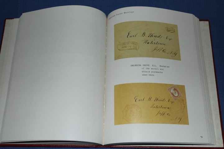 American Postal Markings Colonial Times to 1850's Lounsbery BlueLakeStamps