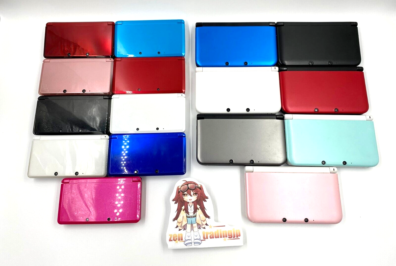 Nintendo 3DS / 3DS LL XL Console Various Colors Japanese Language 3Rank Used