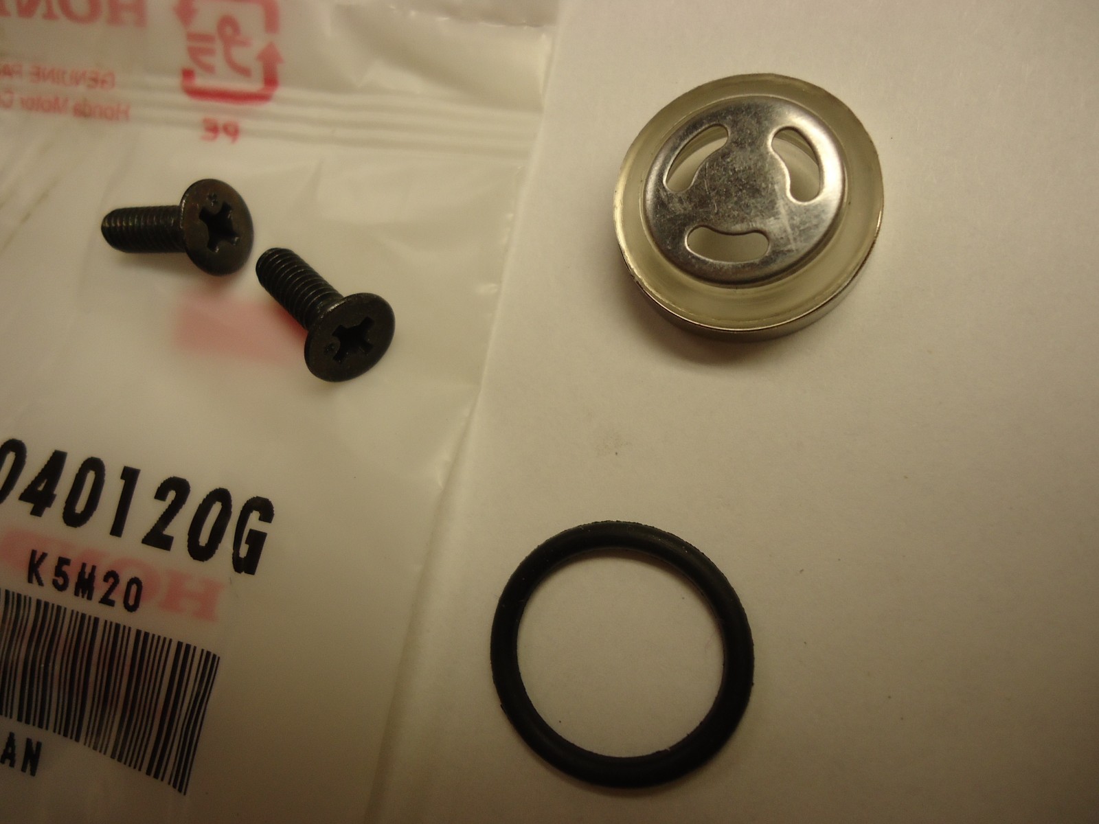 Honda SHADOW VT1100 VT500 Brake Master Cylinder Sight Glass Window Lens clutch