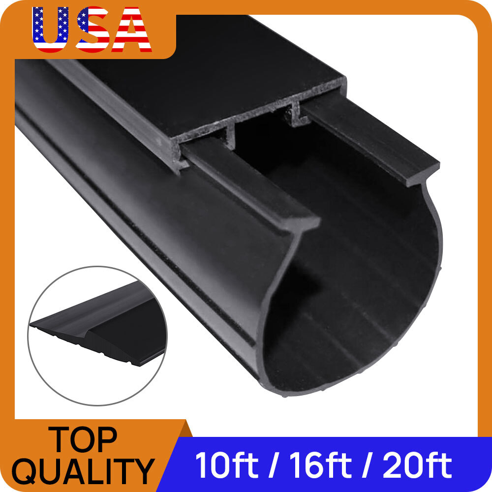 Heavy Duty Garage Door Bottom Weather Seal Strip Replacement T Style 10/16/20FT