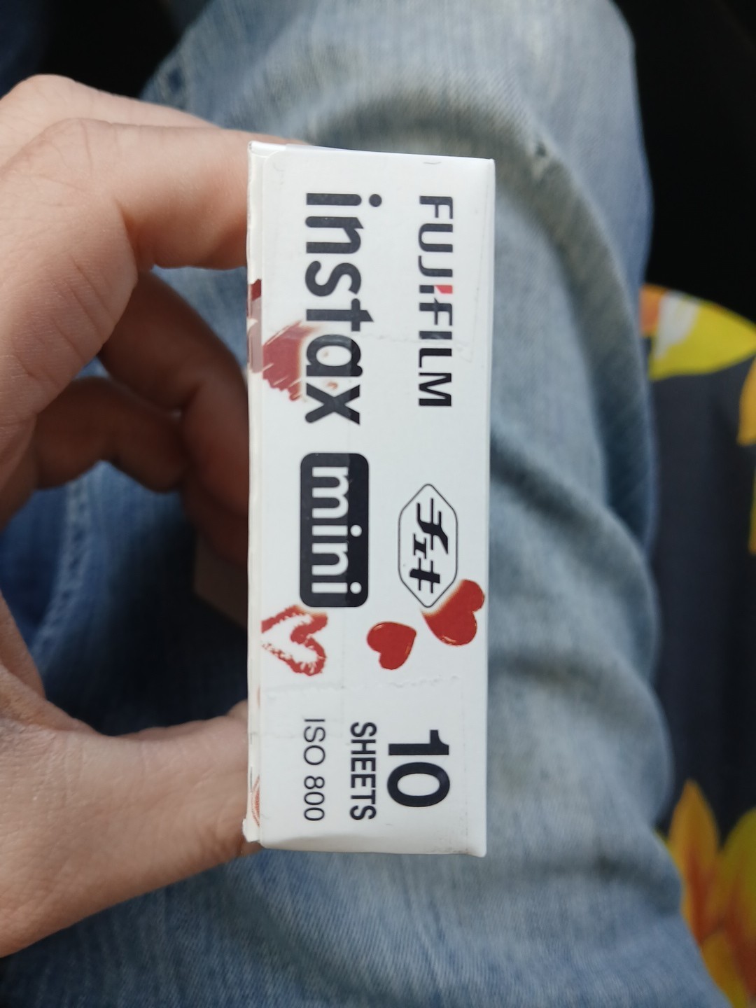 New Fujifilm Instax Mini Heart Sketch Instant Film (10 Exposures) Exp. 06/2027