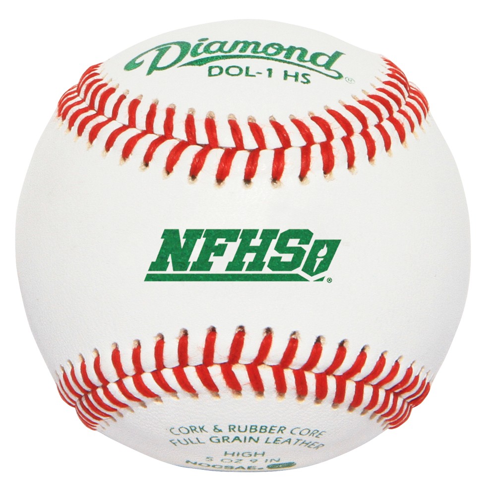 Diamond DOL-1 HS Youth Game & High School Practice Baseball 5 Dozens