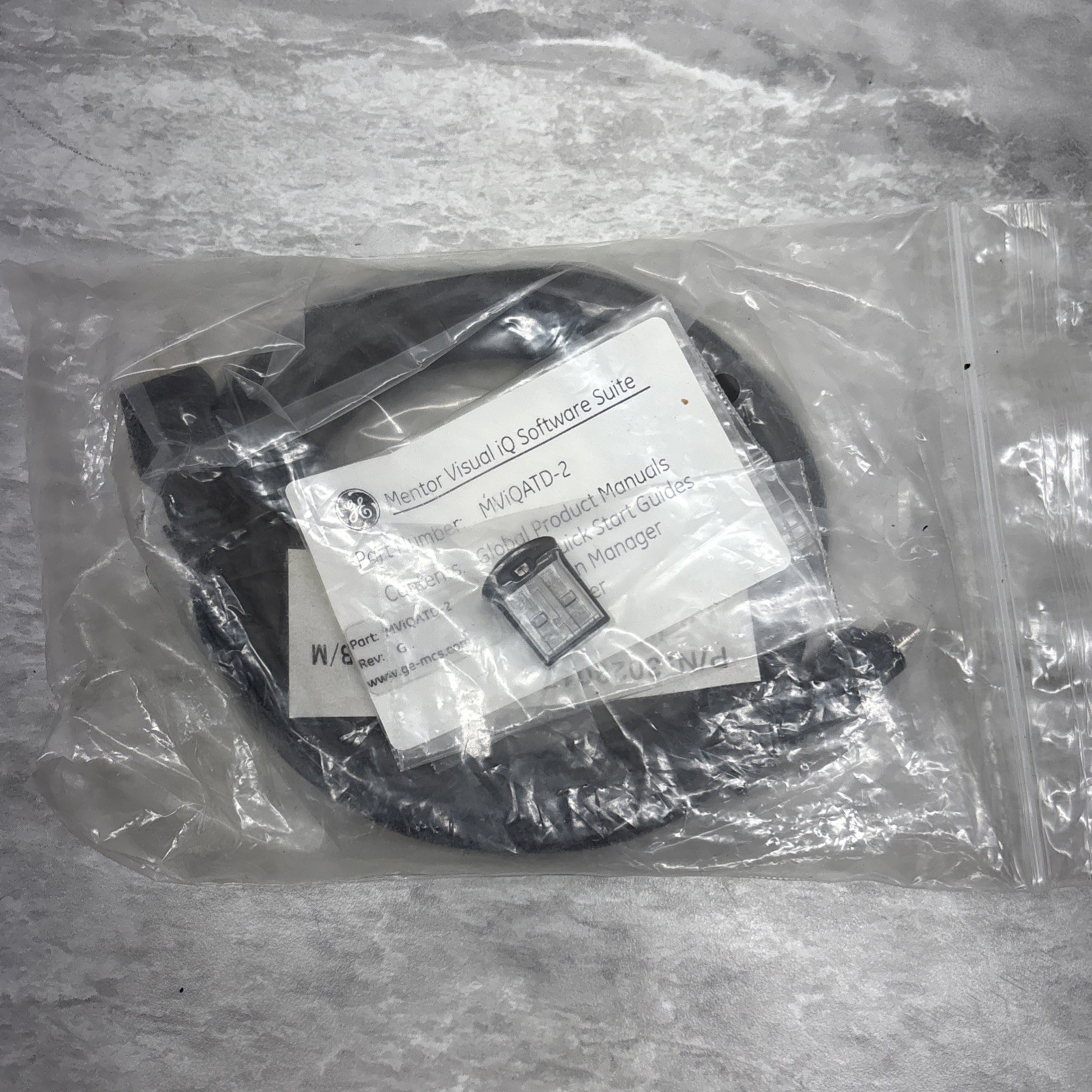 GE Inspections Mentor Visual IQ w/4mm x 3 Meter Probe Borescope in Rolling Case