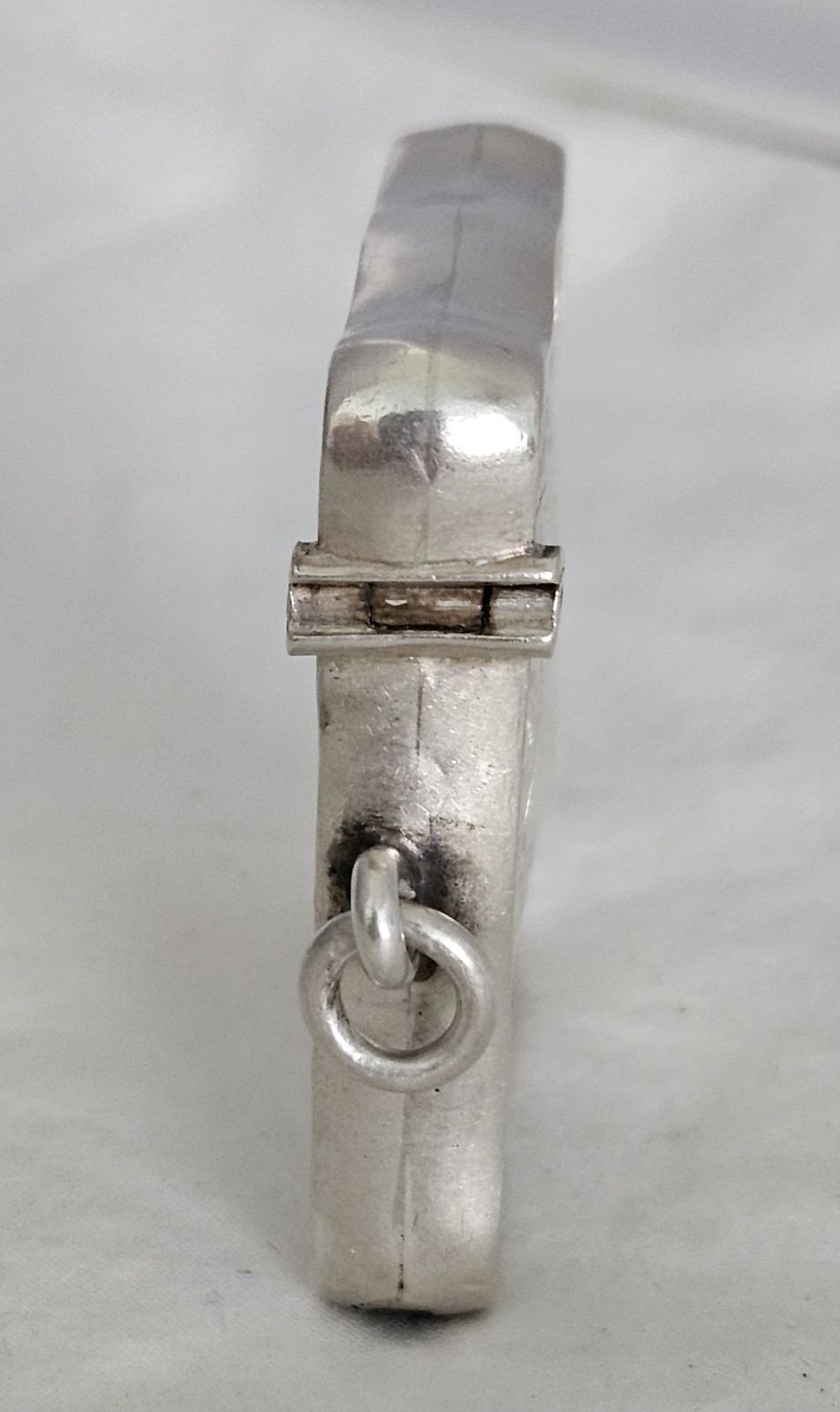 ART NOUVEAU STERLING MATCH SAFE BY SOLOMON BLANCKENSEE &SON LTD. BIRM, ENGLAND