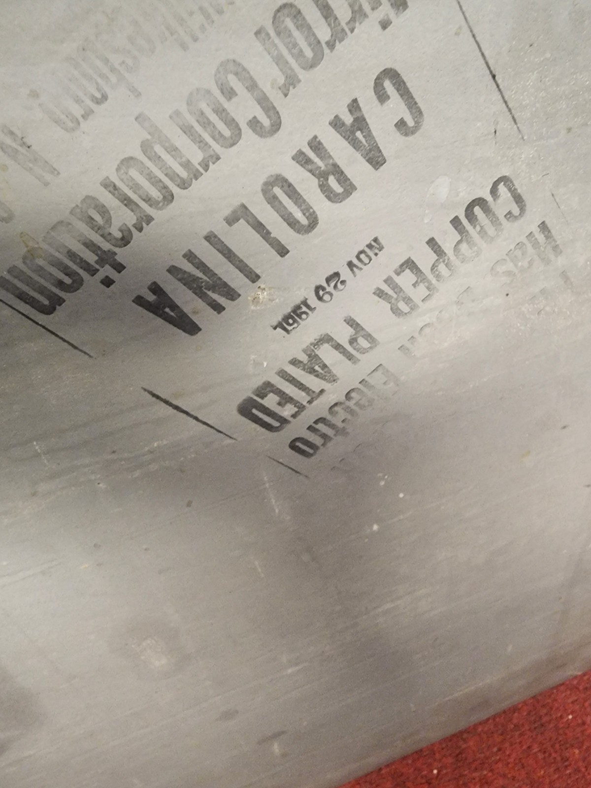 Vintage/Antique vanity large mirror 41x28 inches by carolina mirrow co