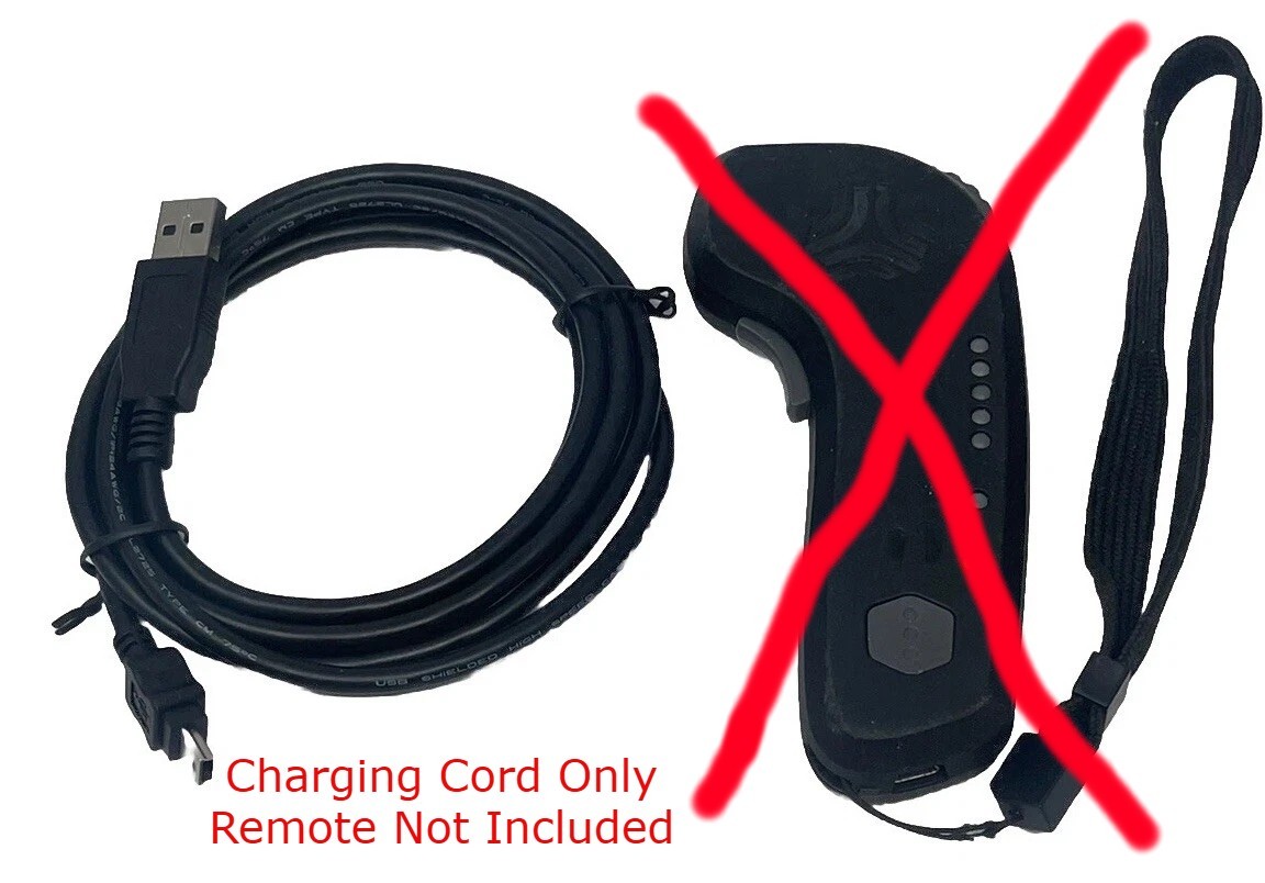 Boosted Board Remote Charger Cable Cord ONLY USB - 6 Feet Charging Replacement