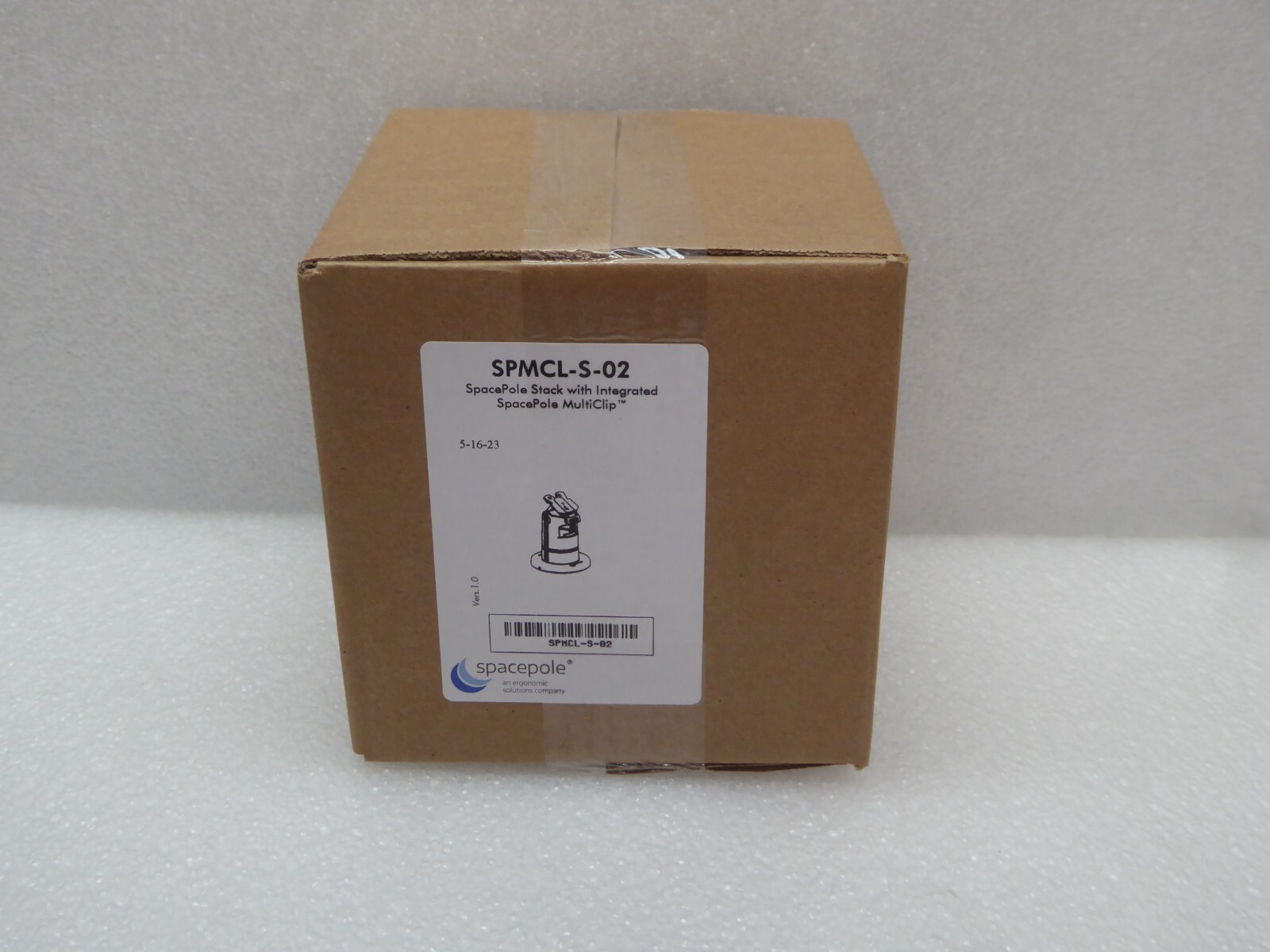 Spacepole SPMCL-S-02 SpacePole Stack w/ Integrated SpacePole MultiClip