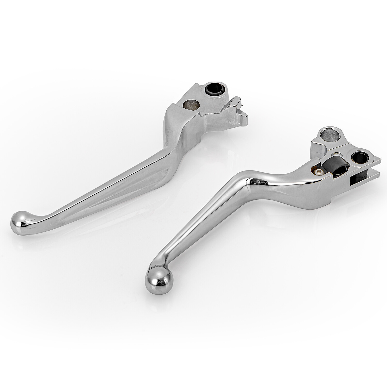 NEW Chrome Clutch Brake Lever Hand Levers Handbrake For Harley Road King Softail