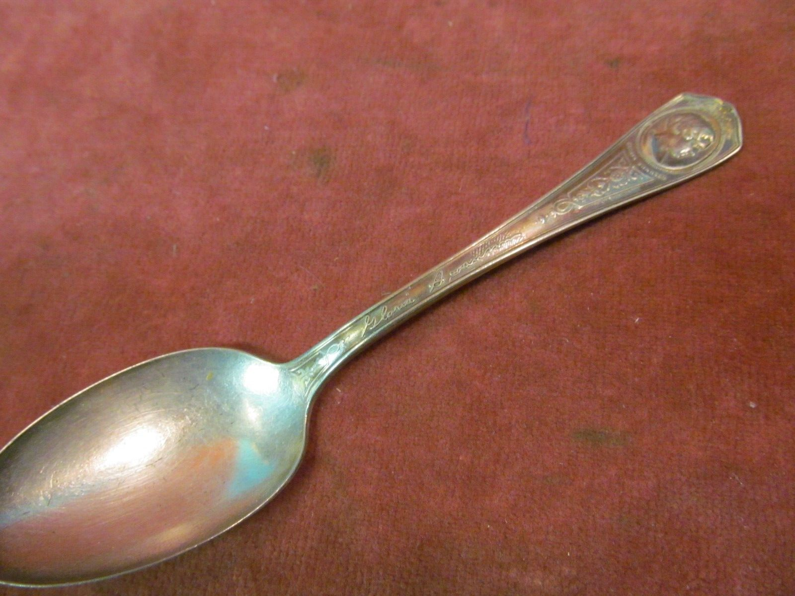 ONEIDA COMMUNITY PAR PLATE GLORIA SWANSON SPOON