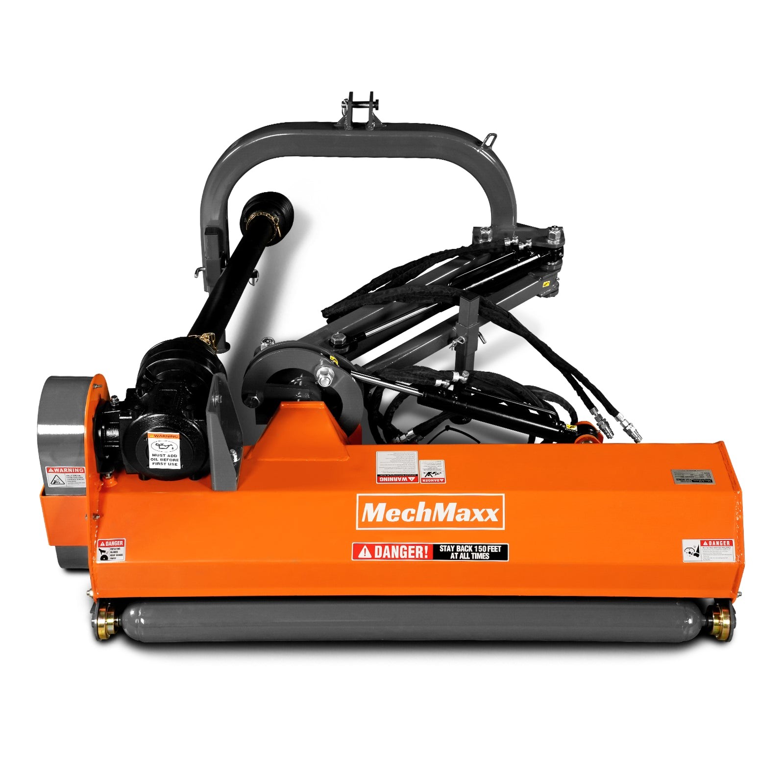 MechMaxx 3-Point PTO Offset Flail Ditch 60" Bank Mower, 25-60HP, CAT 1, VAM60