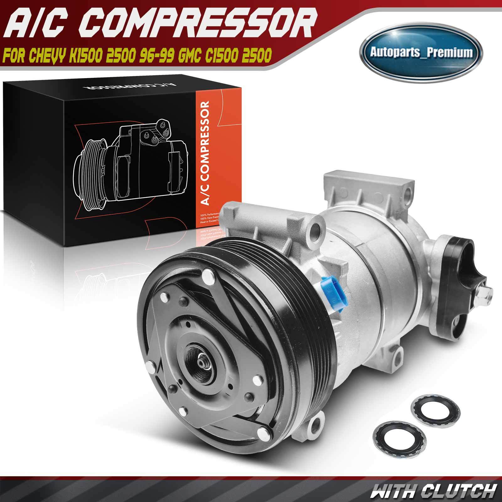 A/C Compressor w/ HT6 Compressor for Chevy Tahoe C1500 K1500 1996-1999 GMC Yukon
