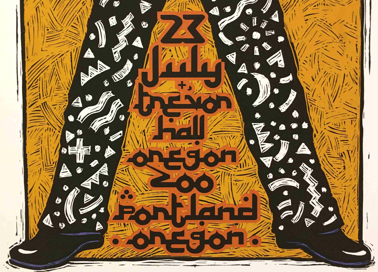 Jimmy Cliff Poster Oregon Zoo 2010 Original Silkscreen S/N 135 Gary Houston COA