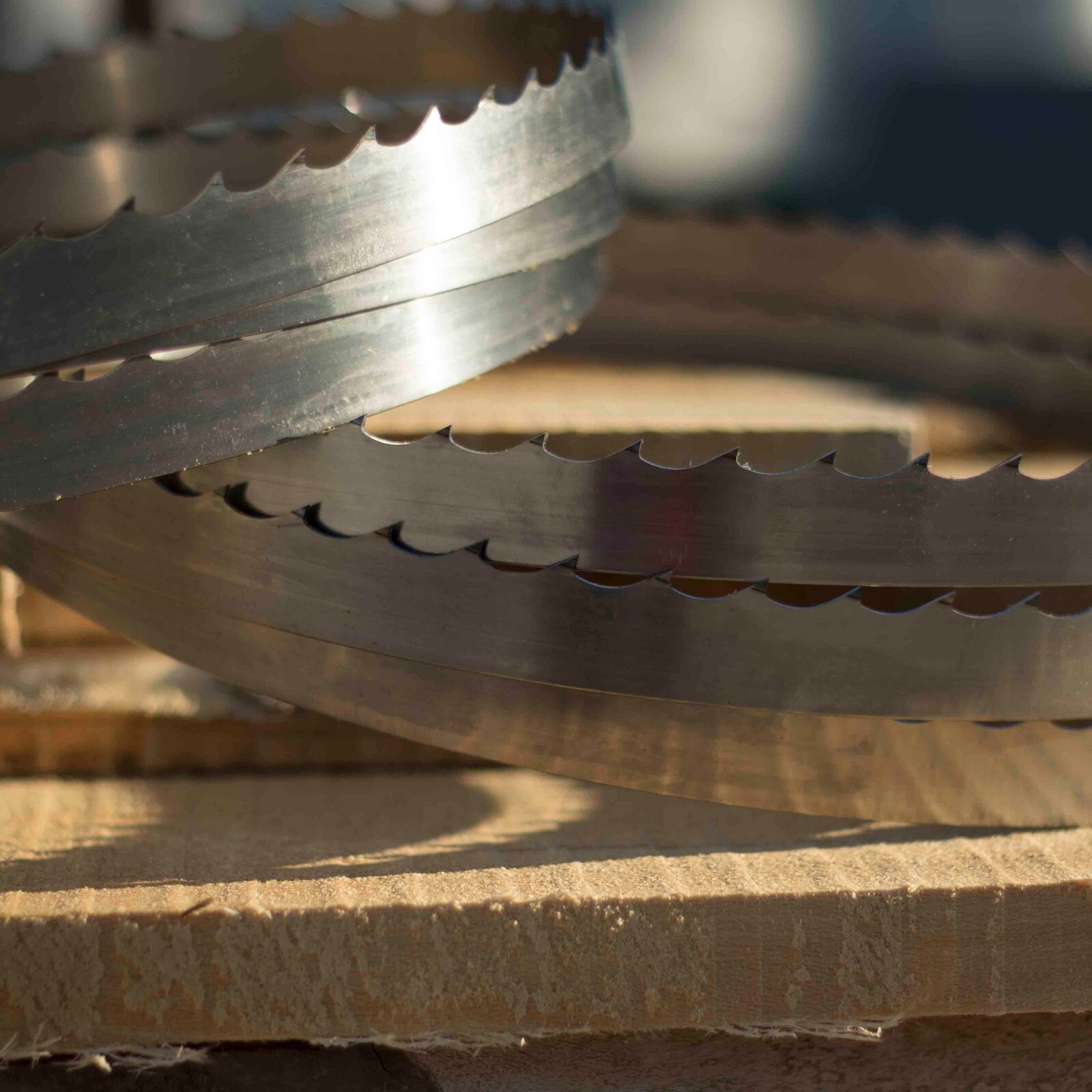 Wood-Mizer DoubleHard Sawmill Bandsaw Blades For Portable Sawmills 5 Pack 158"