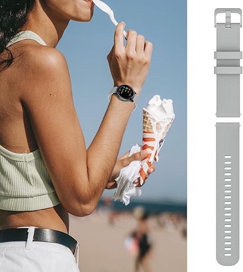 18/20mm Samsung Silicone Watch Band Divers Replacement Strap Quick Release Lot