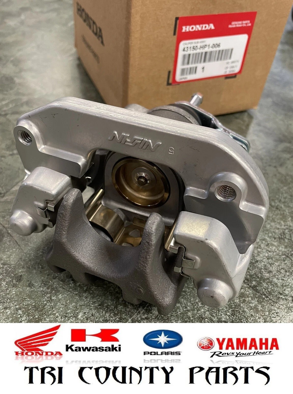 OEM Honda Rear Brake Caliper Assembly TRX450ER TRX450R ER R 43150-HP1-006