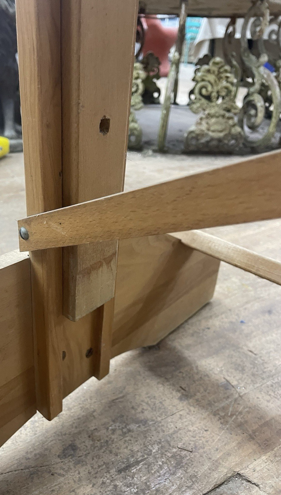 Vintage ANCO-BILT DRAFTING TABLE maple Adjustable tilt and height