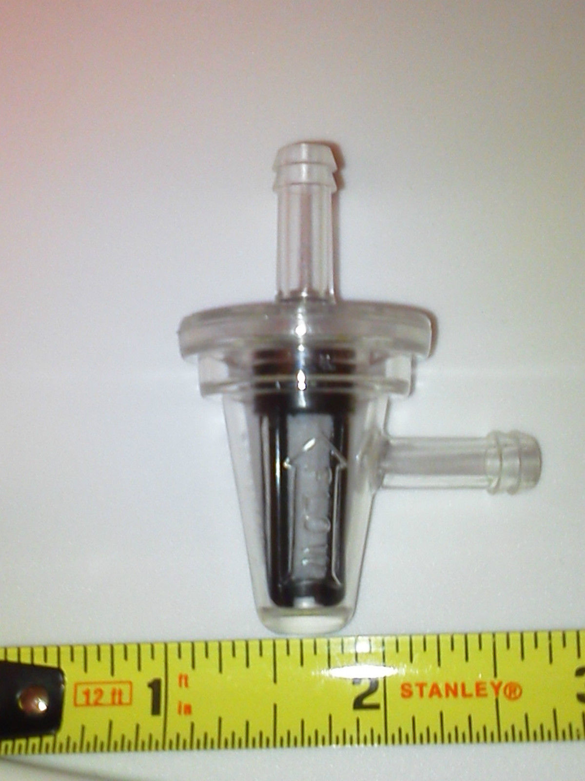 Fit KAWASAKI Motorcycle ATV 1/4 Clear Right Angle Inline Gas Fuel Filter 6mm 7mm