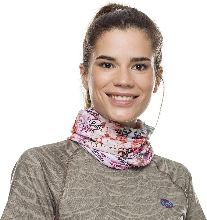 BUFF CoolNet UV Neck Gaiter, UPF 50, Breathable, Cooling Bandana, Azir