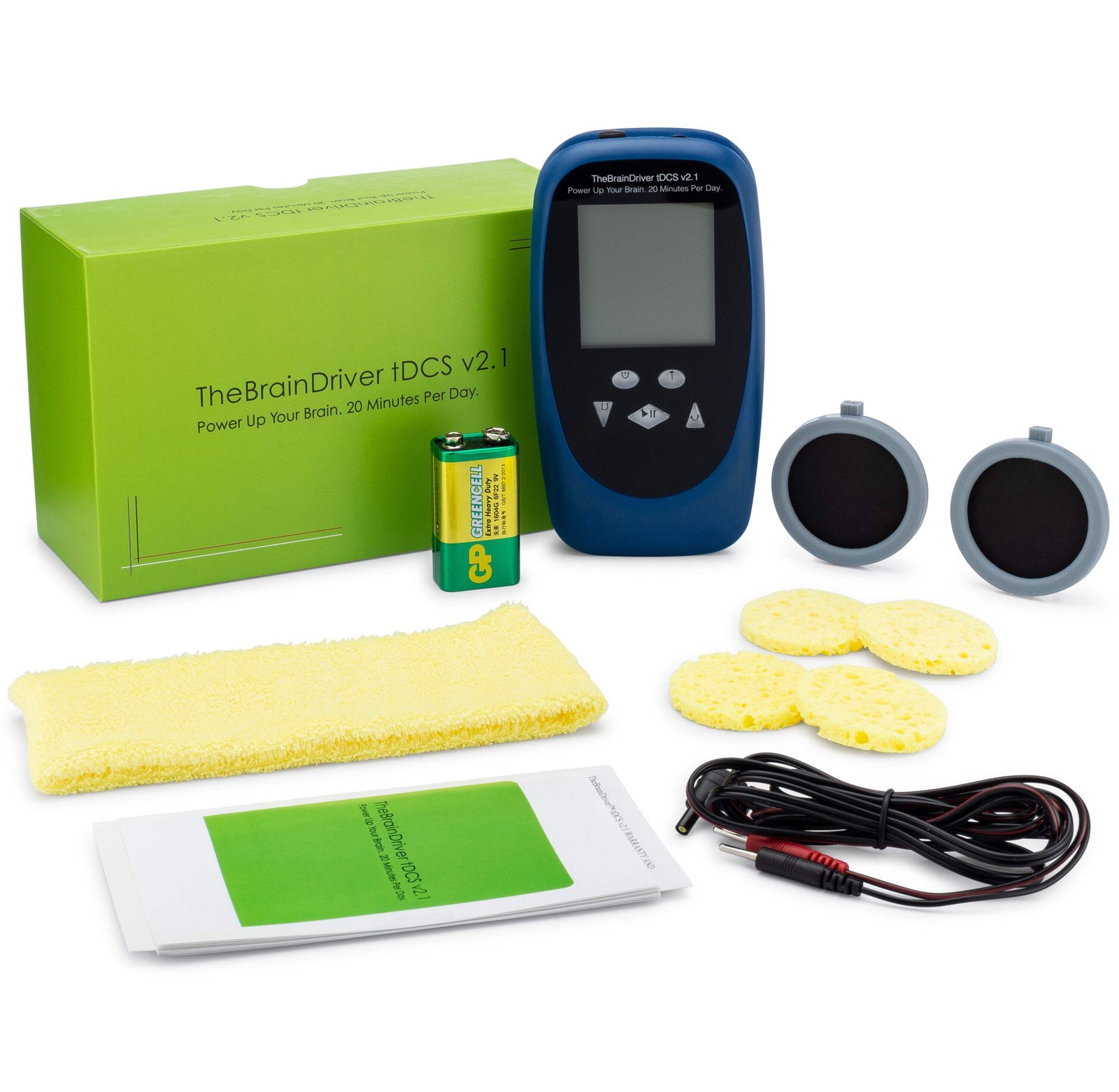 tDCS Device -TheBrainDriver tDCS - Peak Performance Neuro Brain Stimulation