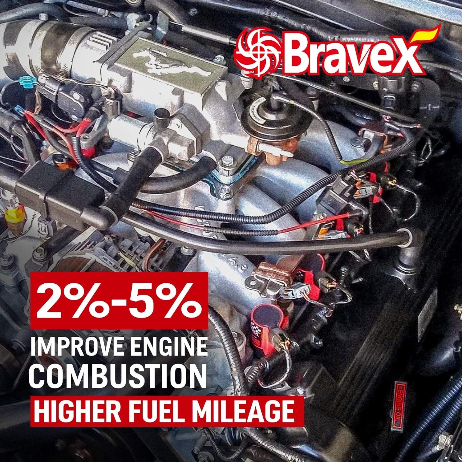 Bobinas Encendido 8 Pzs Alto Rendimiento Compatibles Ford 4.6/5.4L V8 Rojo,Nuevo