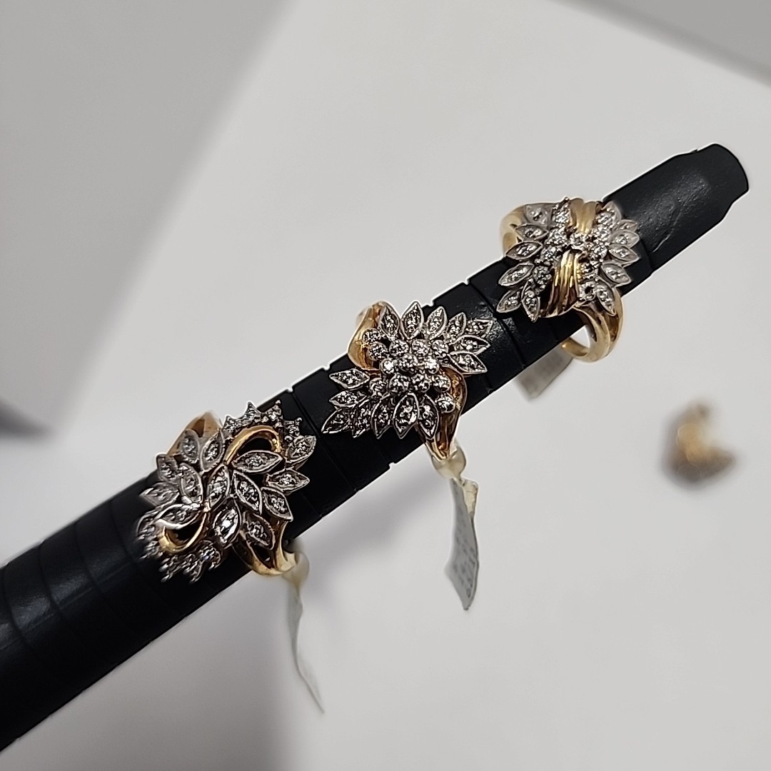 Lot Of 20 Brass Jewelry Rings Mixed Sex And Size Unbranded