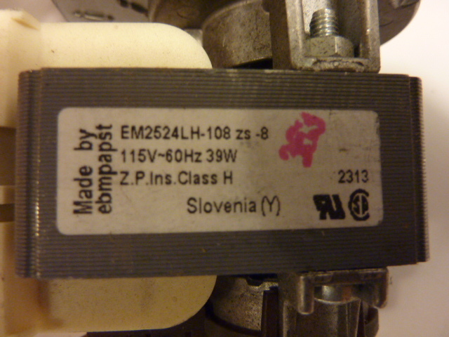 Ebmpapst tangential Cross flow blower QLK45/2400 WOOD STOVE CLASS H NEW