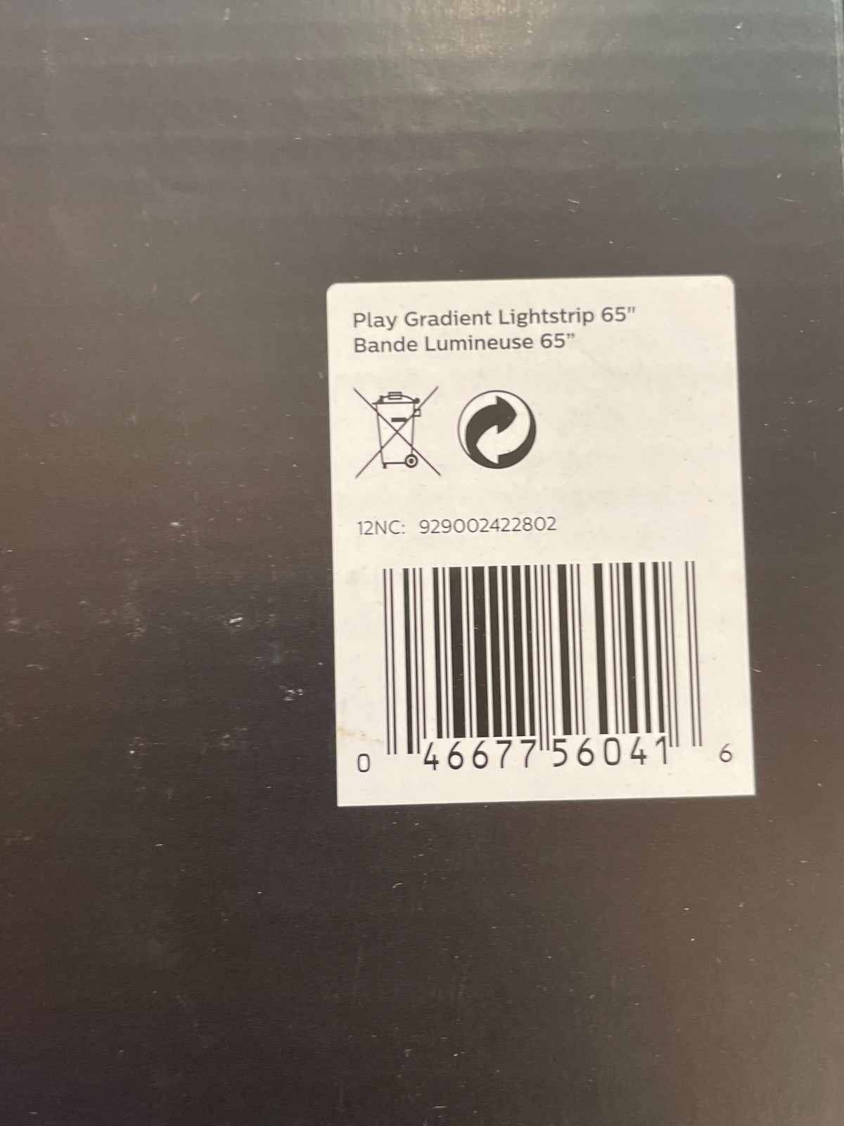 Philips Hue 65" Smart LED TV Backlight White and Color Ambiance - 560416