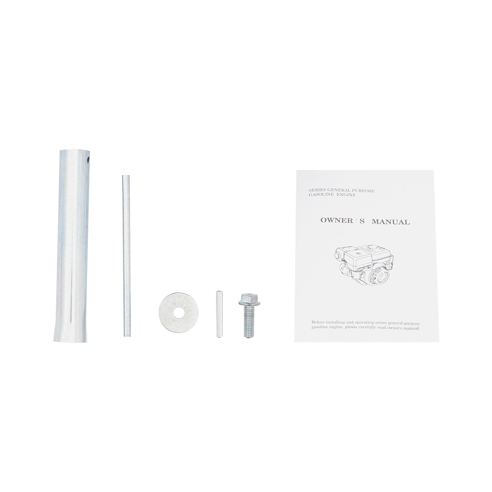 7.5HP Motor 4 Stroke Gas Powered Portable Engine 212cc Air Cooling Pull Start