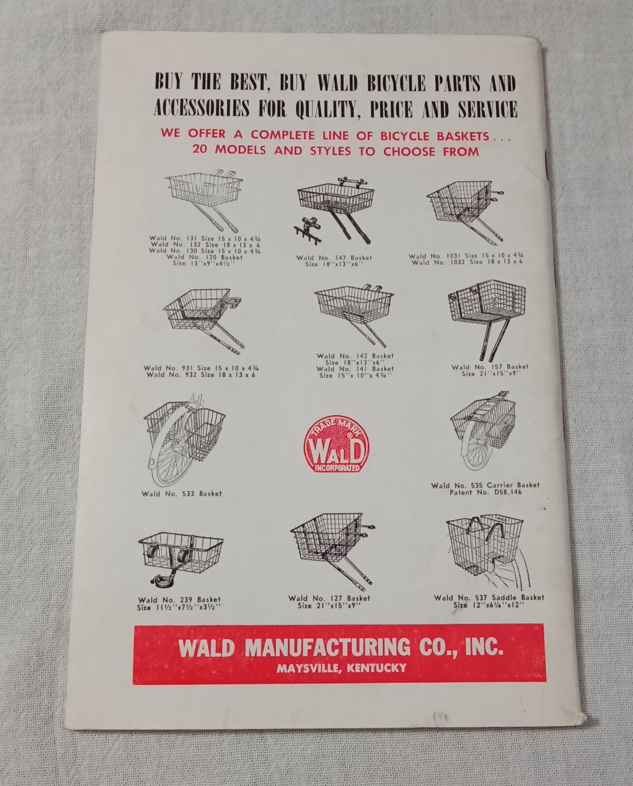 1961 THE BICYCLE JOURNAL TRADE MAGAZINE RARE