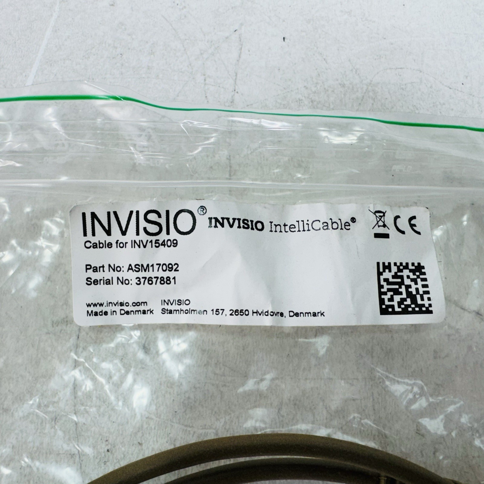 Invisio Cable for INV15409 / Part Number ASM17092