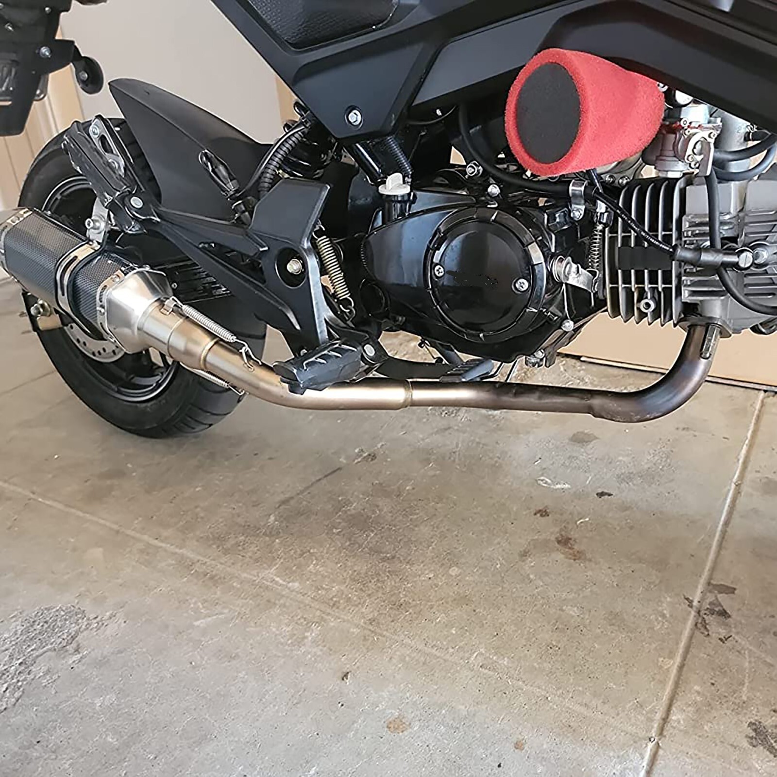 For Honda Grom 125 2013-2023 Full Exhaust System Slip-On Muffler On Pipe DB Kill