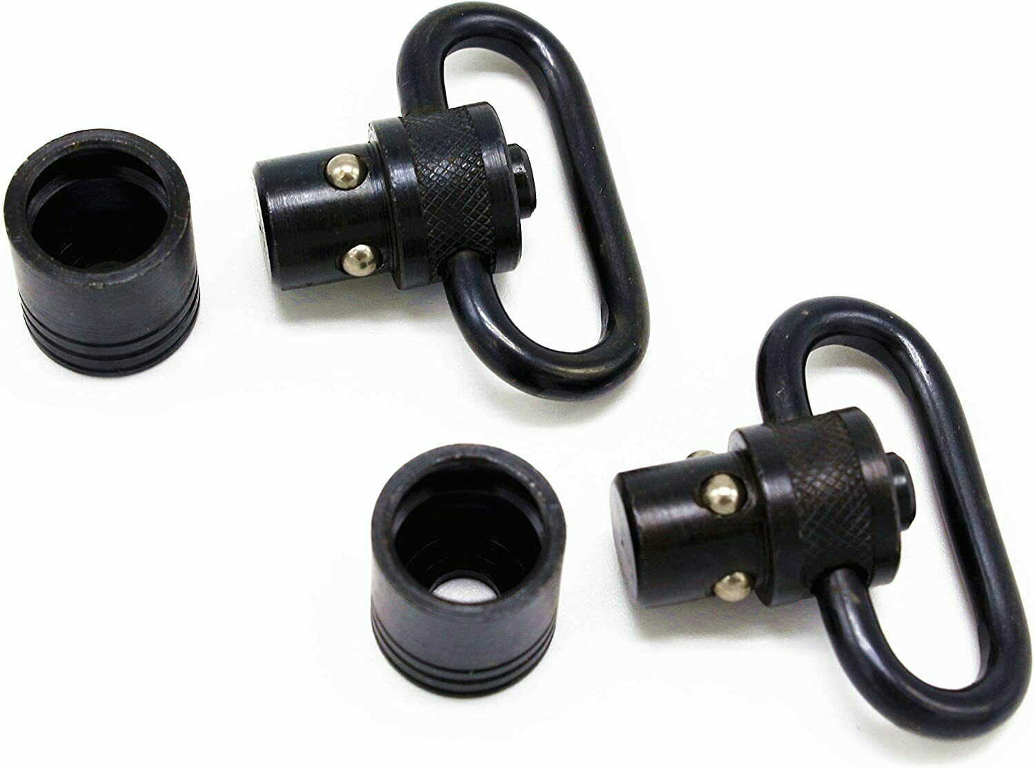 2Pack QD Tactical Push Button Sling Swivel Mount Adapter For Shotgun Gun & Rifl