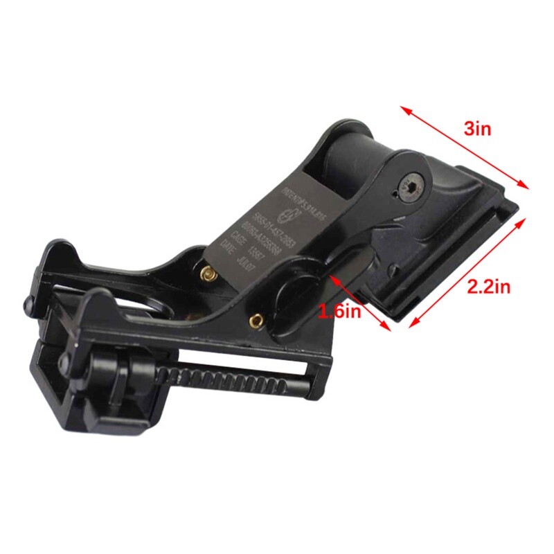 Tactical FAST Helmet Mount for PVS-14 Night Vision - Metal Rhino Arm