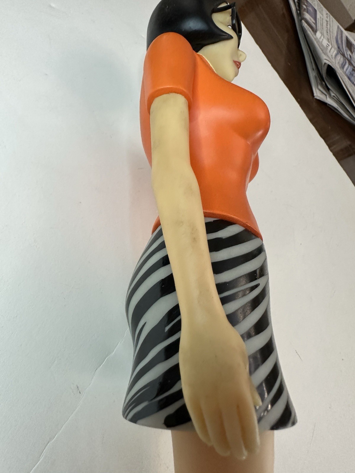 Ghost World Enid 15" Vinyl Glamour Doll 2003 by Daniel Clowes, Has Wear, Scuffs