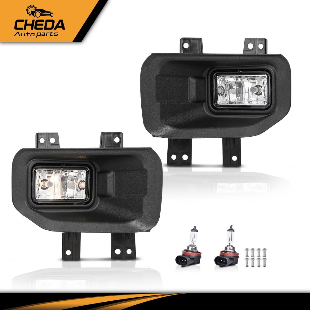 Fit For 2015-2017 Ford F-150 Clear Lens Front Bumper Fog Light Driving Lamps New