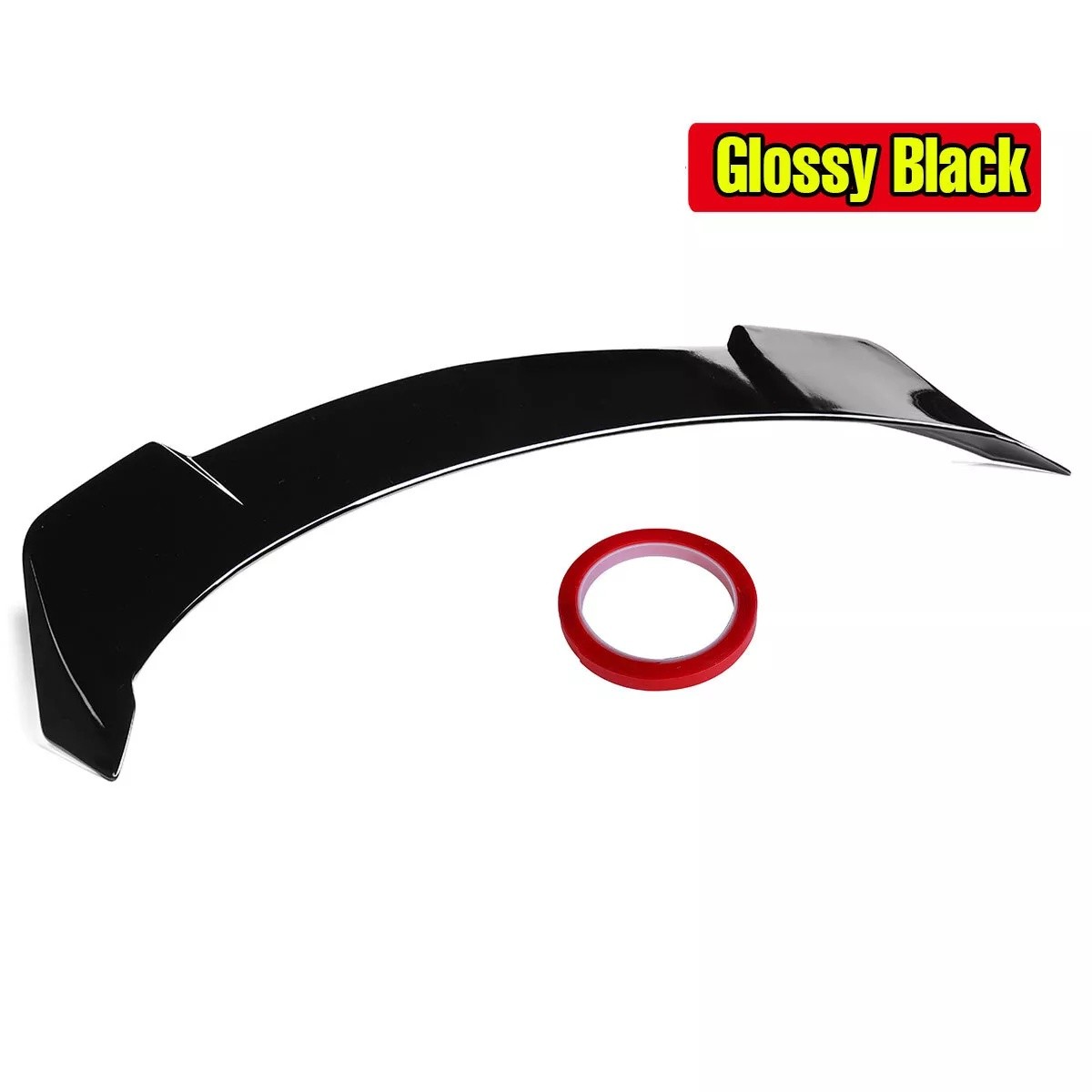 For 2022-2026 Honda Civic Yofer Gloss Black High Kick Duckbill Trunk Spoiler Lip