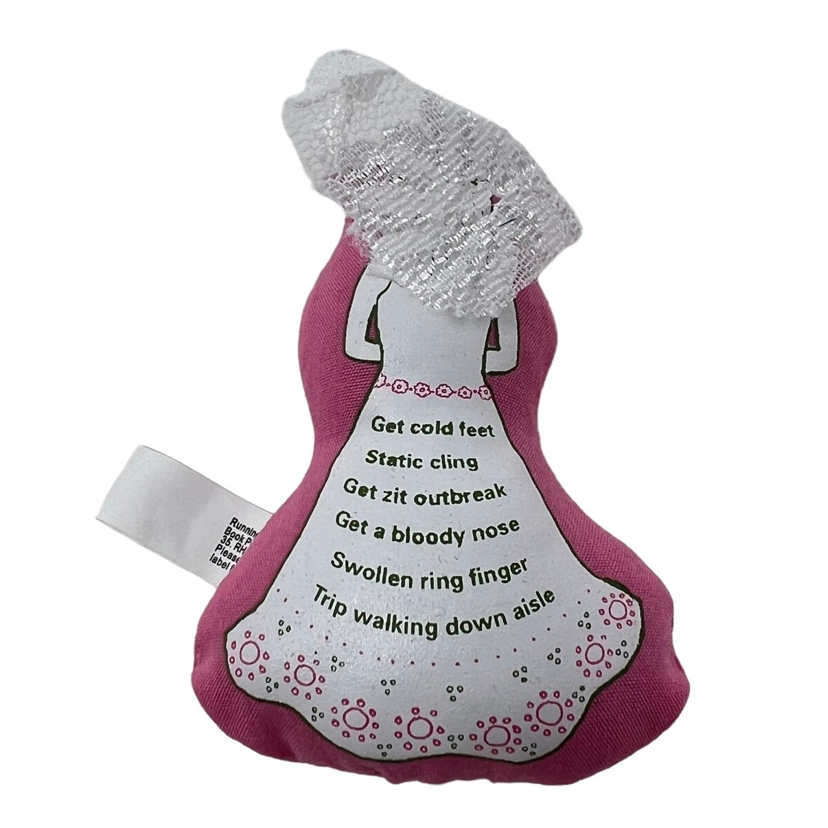 Mini Bridezilla voodoo Doll with Veil Pin Instructions and 32 Page Book