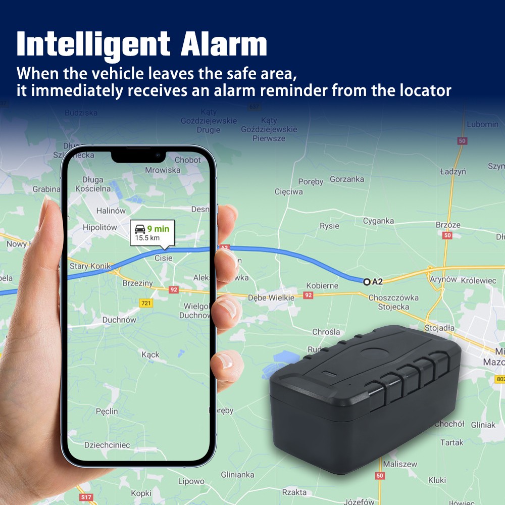GPS Tracker Real-Time GPS Tracking Device for Vehicles Instant Alerts