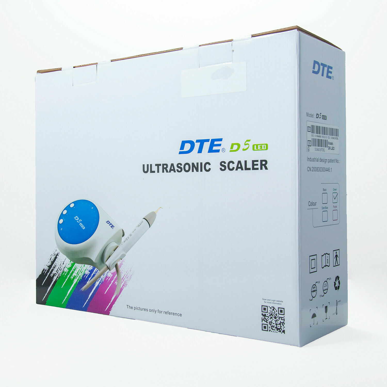 Original Woodpecker Dental DTE D1 D5 LED Ultrasonic Piezo Scaler Handpiece 110V