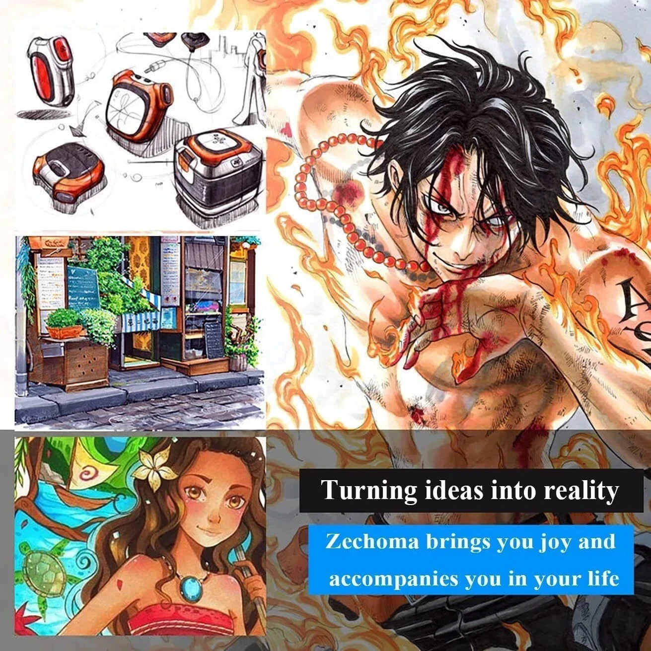 48 Colors Art Markers Pens, Dual Tips Alcohol Markers Permanent Sketch Markers