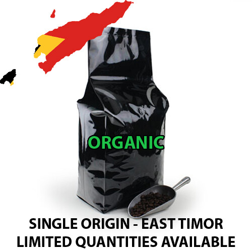 2 lb, 5 lb, 10 lb Single Origin East Timor Fresh Roasted Coffee - Organic