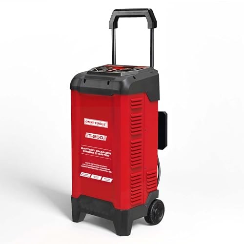 T-250 Battery Charger & Engine Starter – 250A Start, 50A Boost, 6V/12V